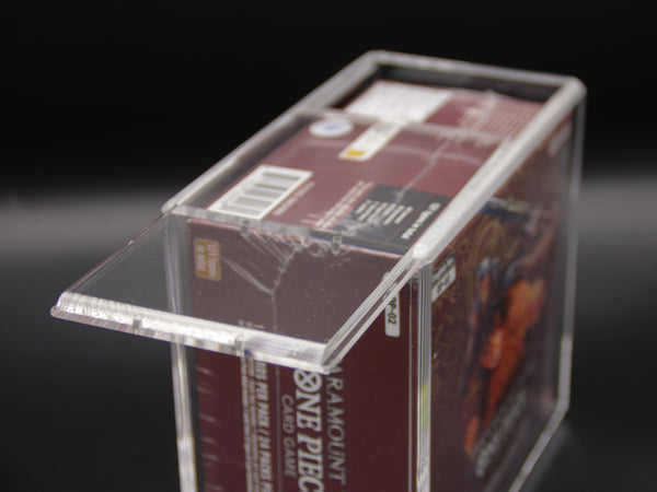 Premium Acrylcase für One Piece 01 FIRST PRINT & 02 FIRST PRINT Booster Box Englisch