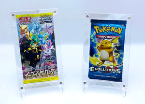 Acrylcases für deine Pokemon TCG Booster Packs