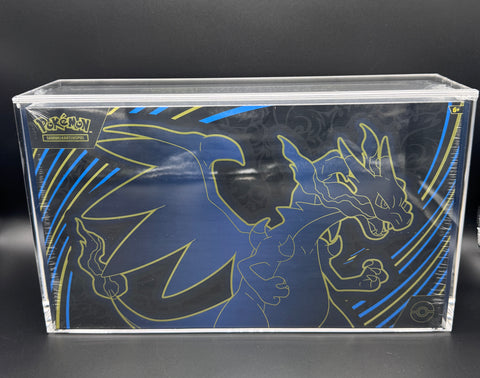 B-WARE 2 PREMIUM Acrylcase Mega Glurak X ex Ultra-Premium-Kollektion & 151 UPC