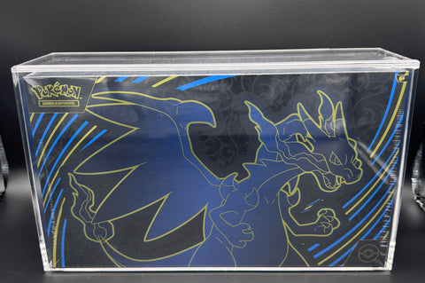 B-WARE 5 PREMIUM Acrylcase Mega Glurak X ex Ultra-Premium-Kollektion & 151 UPC