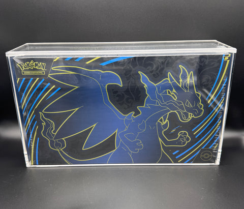 B-WARE 6 PREMIUM Acrylcase Mega Glurak X ex Ultra-Premium-Kollektion & 151 UPC