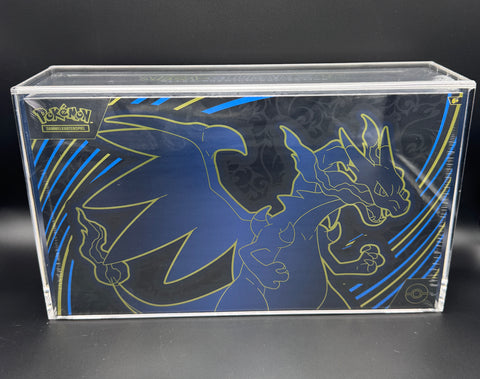 B-WARE 7 PREMIUM Acrylcase Mega Glurak X ex Ultra-Premium-Kollektion & 151 UPC