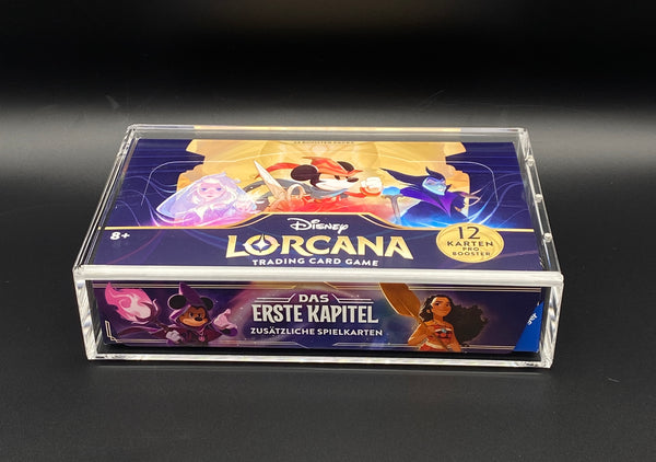 Premium Acrylcase für Disney Lorcana Displays (Deutsch/Englisch)