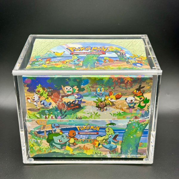 Premium Acrylcase für Pokemon Mini Tin Display (8 Tins) DE/ENG