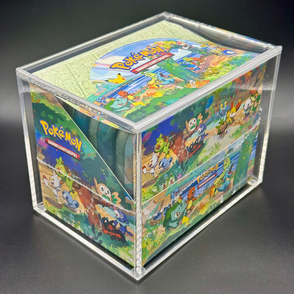 Premium Acrylcase für Pokemon Mini Tin Display (8 Tins) DE/ENG
