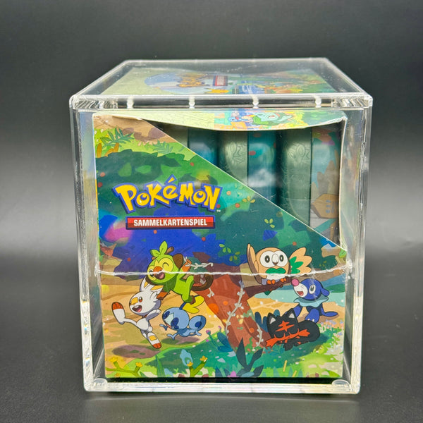 Premium Acrylcase für Pokemon Mini Tin Display (8 Tins) DE/ENG