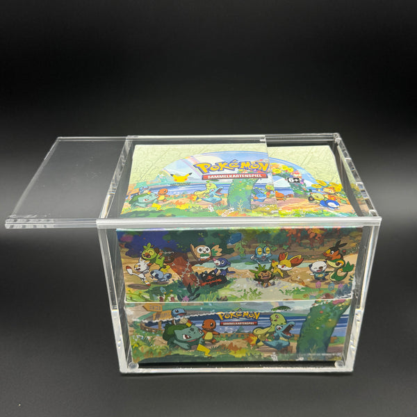 Premium Acrylcase für Pokemon Mini Tin Display (8 Tins) DE/ENG