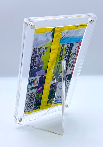 Premium Acrylcase für Long Crimp Booster Packs Japanisch inkl. Standfuß
